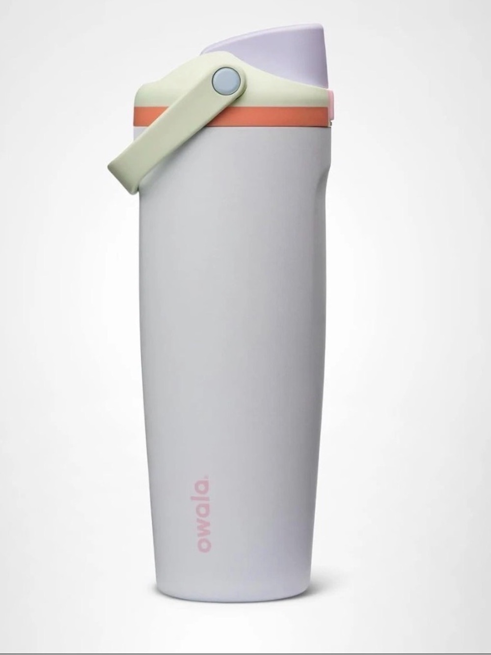 Owala Lavender Travel Bottle with Pastel Accents